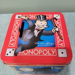 Monopoly Metal Piggy Bank