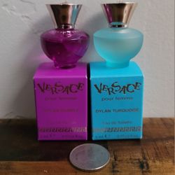 Versace Dylan & Turquoise Mini Perfumes