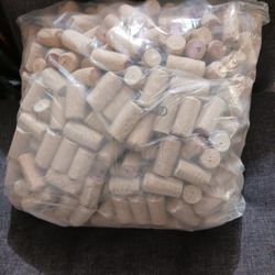 Used corks for any art project.