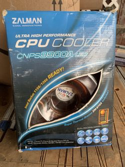 Zalman CPU Cooler, Never Used—-$35