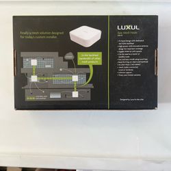 Luxul Epic Mesh Node MN-10, Single Network Extension Node White New