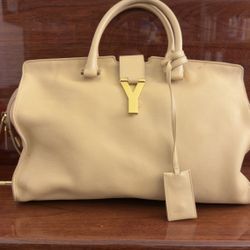 Saint Laurent Leather Y Cabas