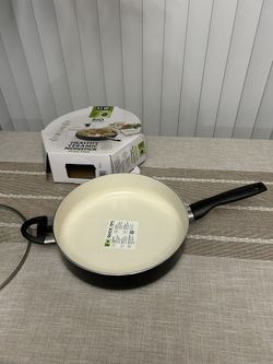GreenPan Rio Collection 5.1 QT Sauté Pan with Lid