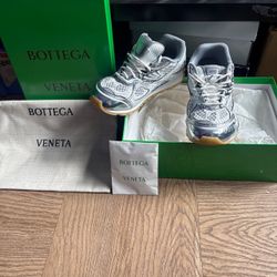 Bottega Veneta Orbit Sneakers Silver