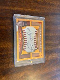Gaylord Perry Signatures card and 2 Vintage Cards