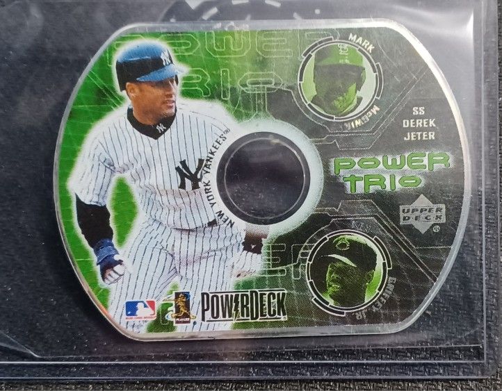 Derek Jeter Power Trio Disc CD 2000 Power deck New York Yankees