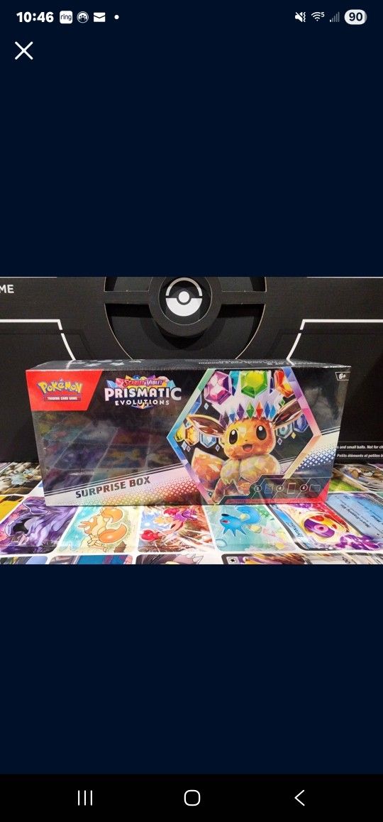Pokemon Prismatic Evolutions Surprise Box