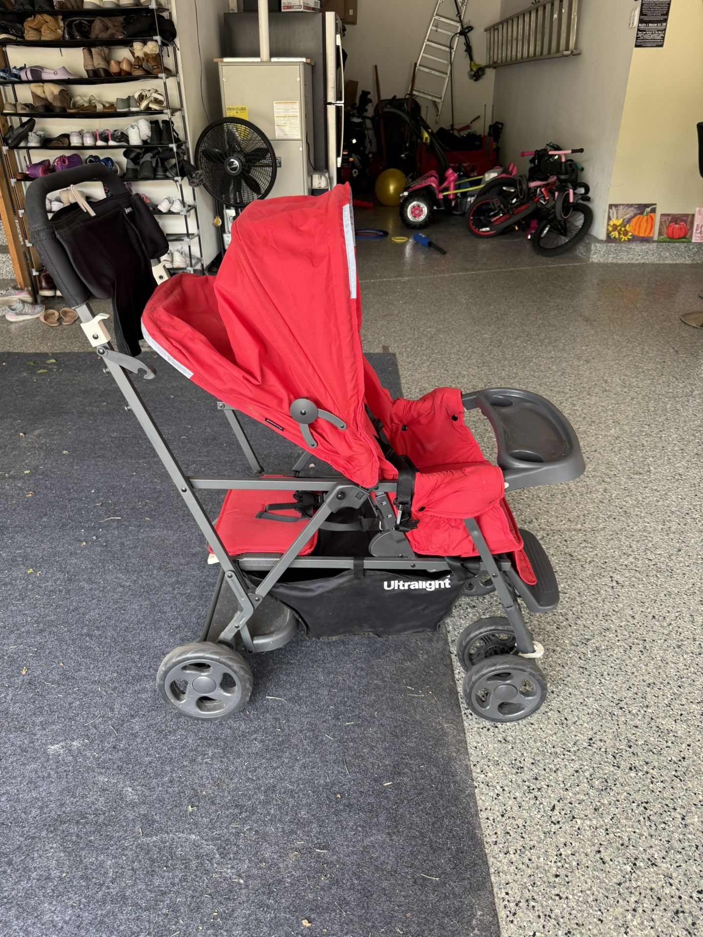 Joovy Caboose RS Sit & Stand Double Stroller for Children