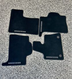 Brand New INEOS Grenadier OEM Carpet Floor Mats (2024-2026)