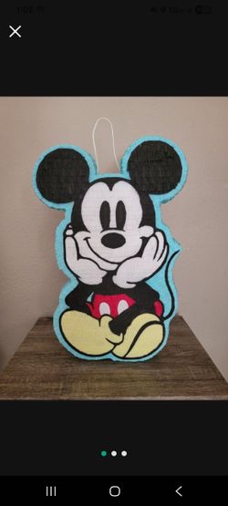 Vintage Mickey Piñata 2.5ft