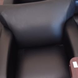 Black armchair - Storage unit Sale!