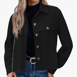 Corduroy  Jacket Black 