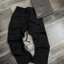 Black Essential Sweatpants 1:1