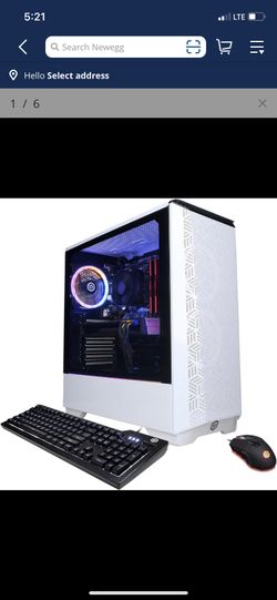 CyberpowerPC Gaming Desktop Gamer Master GM60900 AMD Ryzen 7 5800X 16GB DDR4 1 TB PCIe SSD GeForce RTX 3060 Ti Windows 10 Home 64-bit