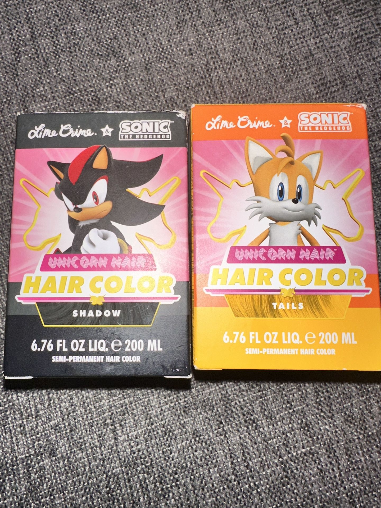 Lime Crime Unicorn, Hair Color, Sonic, Edition, Color/tails/ Shadow