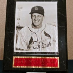 Stan "The Man" Musial Autographed Photo