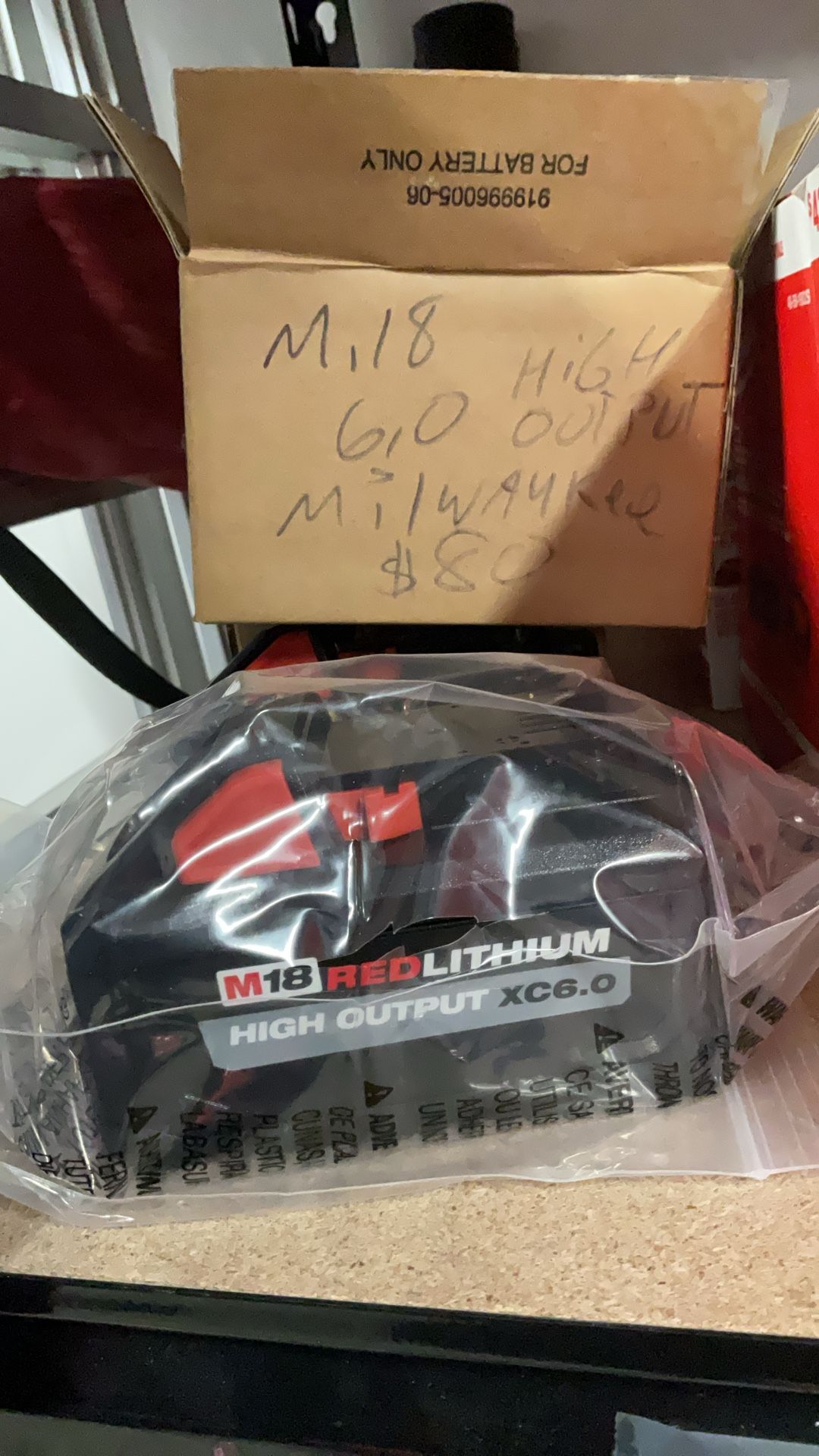 Milwaukee M18 High Output Xc6.0 Battery