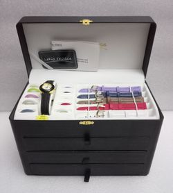 NEW - Louis Versace Interchangeable Fashion WATCH Set in Original Box