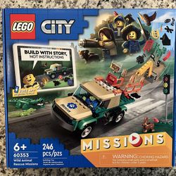 LEGO CITY: Wild Animal Rescue Missions (60353)