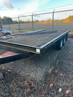 2003 Olympic Utility Over-deck trailer 15’x8’X3”