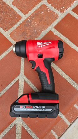 Milwaukee M18 heat gun, tool-only