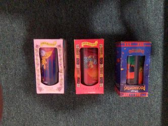 Disney Collection Glasses  Coke Cola