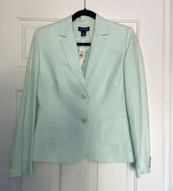 Women’s Linen Jacket Blazer Ann Taylor Size 2   New With Tags