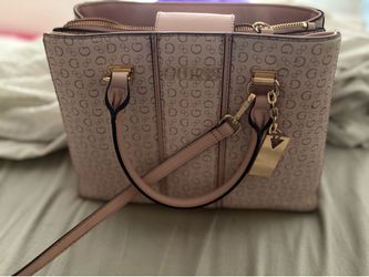 Guess purse and makeup bag