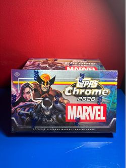 2026 Topps Chrome® Marvel Comics - Hobby Box