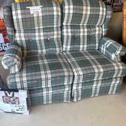 Vintage La-Z-Boy Love Seat Recliner 