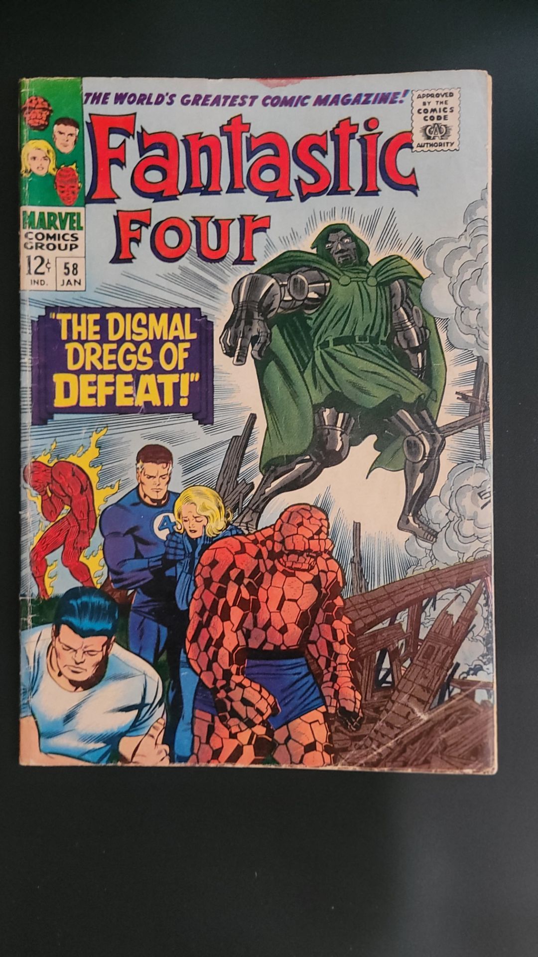 Fantastic four 58 low to mid grade..
