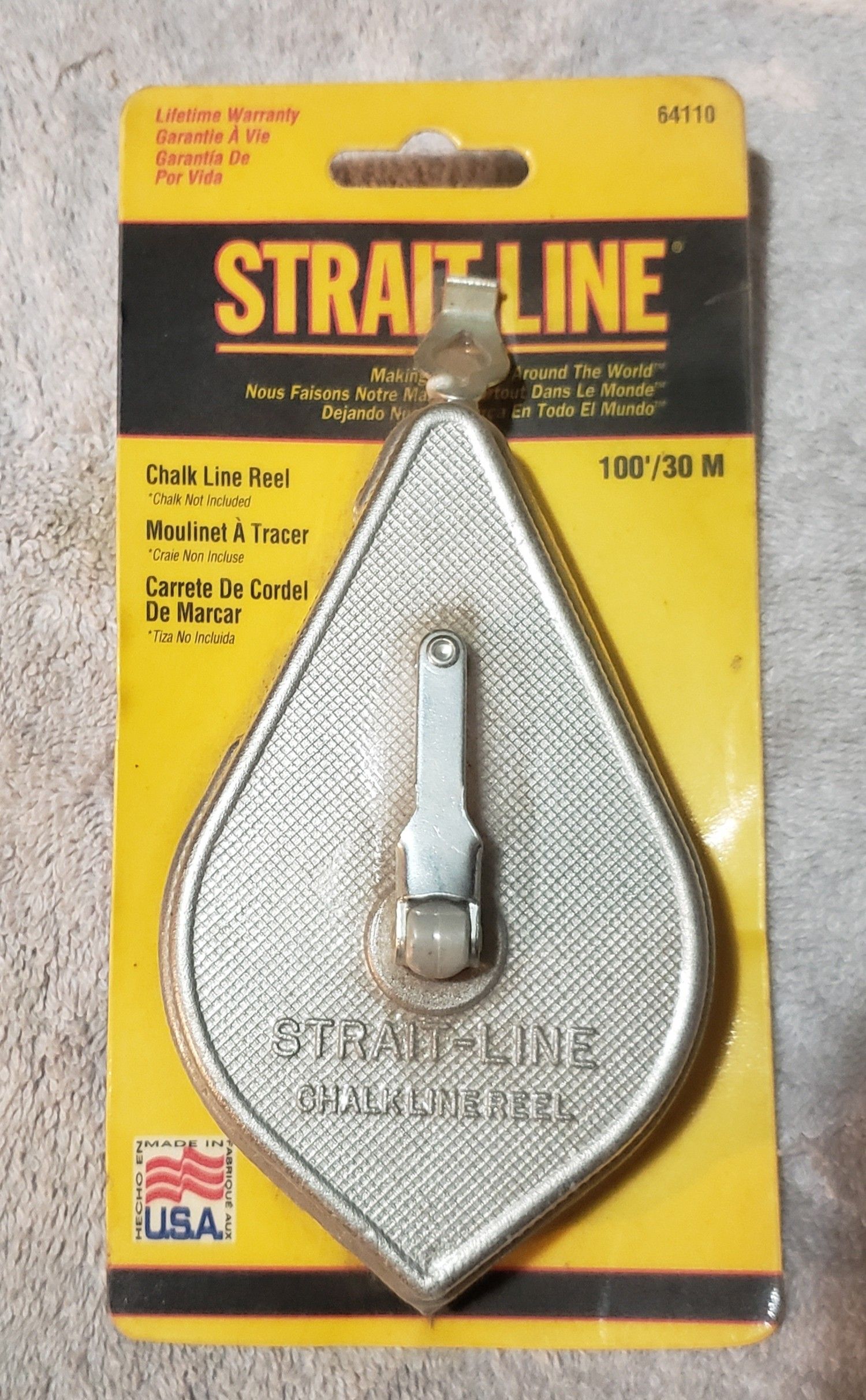 Vintage New In Package Chalk Line Reel