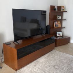 Furniture Living Room TV Stand With Draws And Shelves 