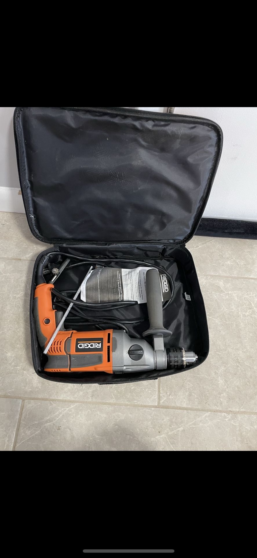 Ridgid 1/2 Inch 8.5 Amp Hammer Drill