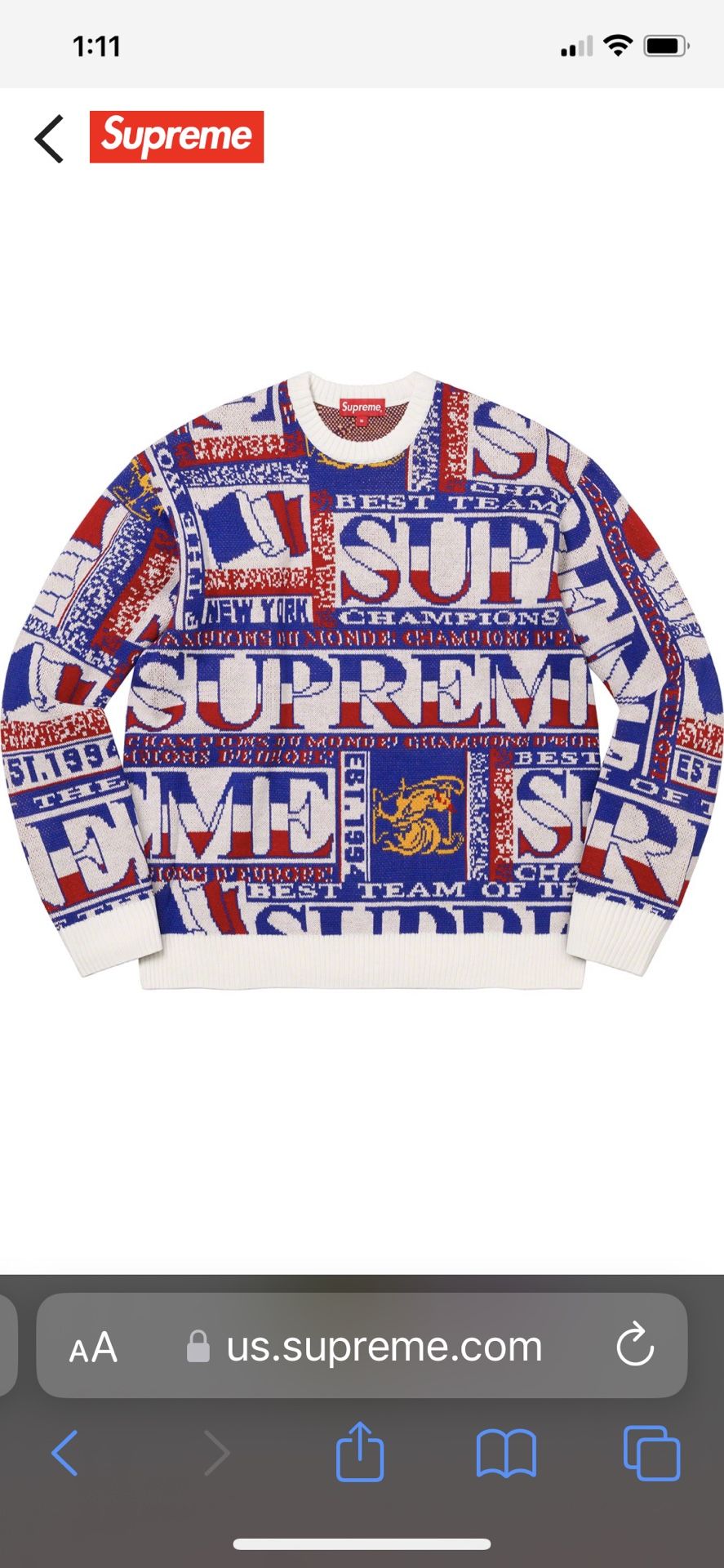 Supreme 2023 Release Brand new 