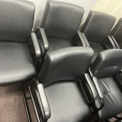 Basement/ Executive conference Room Leather Chairs (18) $99 each Chair 