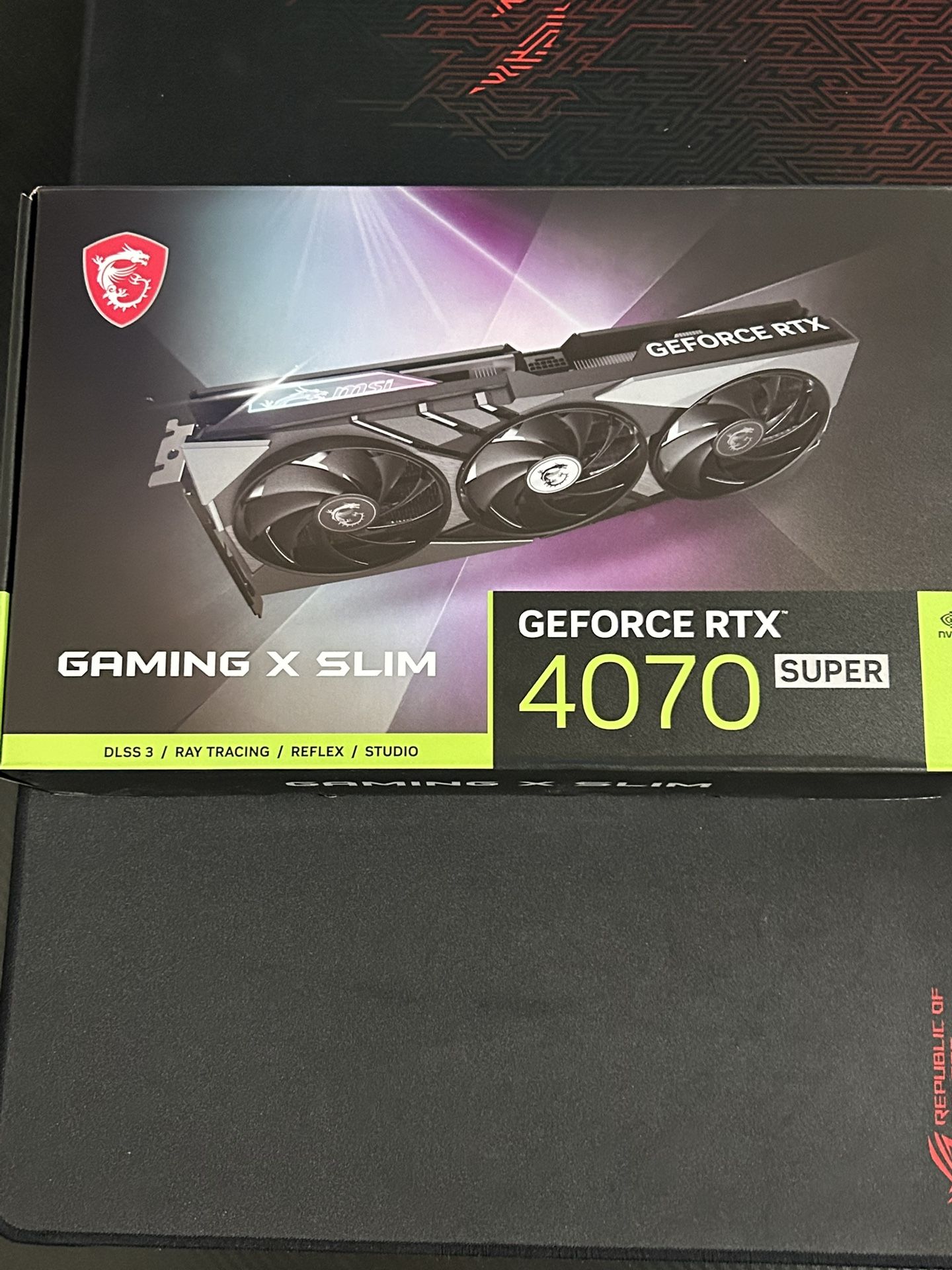 MSi Gaming X Slim Black RTX 4070 Super