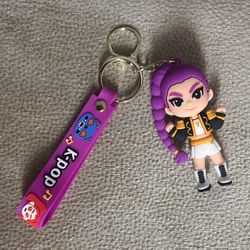 K POP Demonhunters Keychain - Rumi