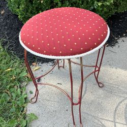 Decorative Petite Vanity Metal Chair