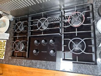 KitchenAid gas cooktop 36”