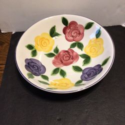 13.25in Flora Di Roma Serving Bowl