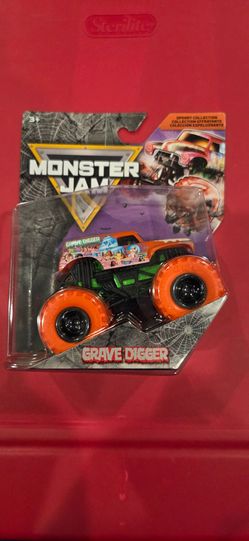 Monster Jam, Halloween Spooky Collection, "GRAVE DIGGER", 1:64 scale Diecast, VHTF