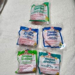Vintage Mcdonalds Happy Meal Disneylands Adventures toys