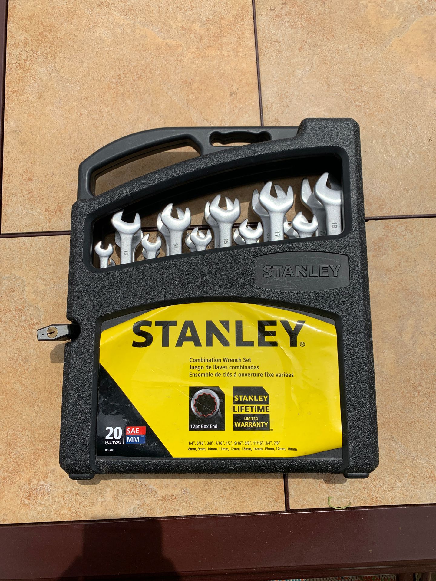 Stanley 20pc Wrench Set