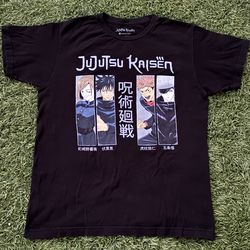 Jujutsu Kaisen Anime Graphic Tee Black