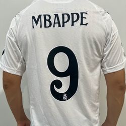 Real Madrid Home Jersey 24/25 Mbappe # 9