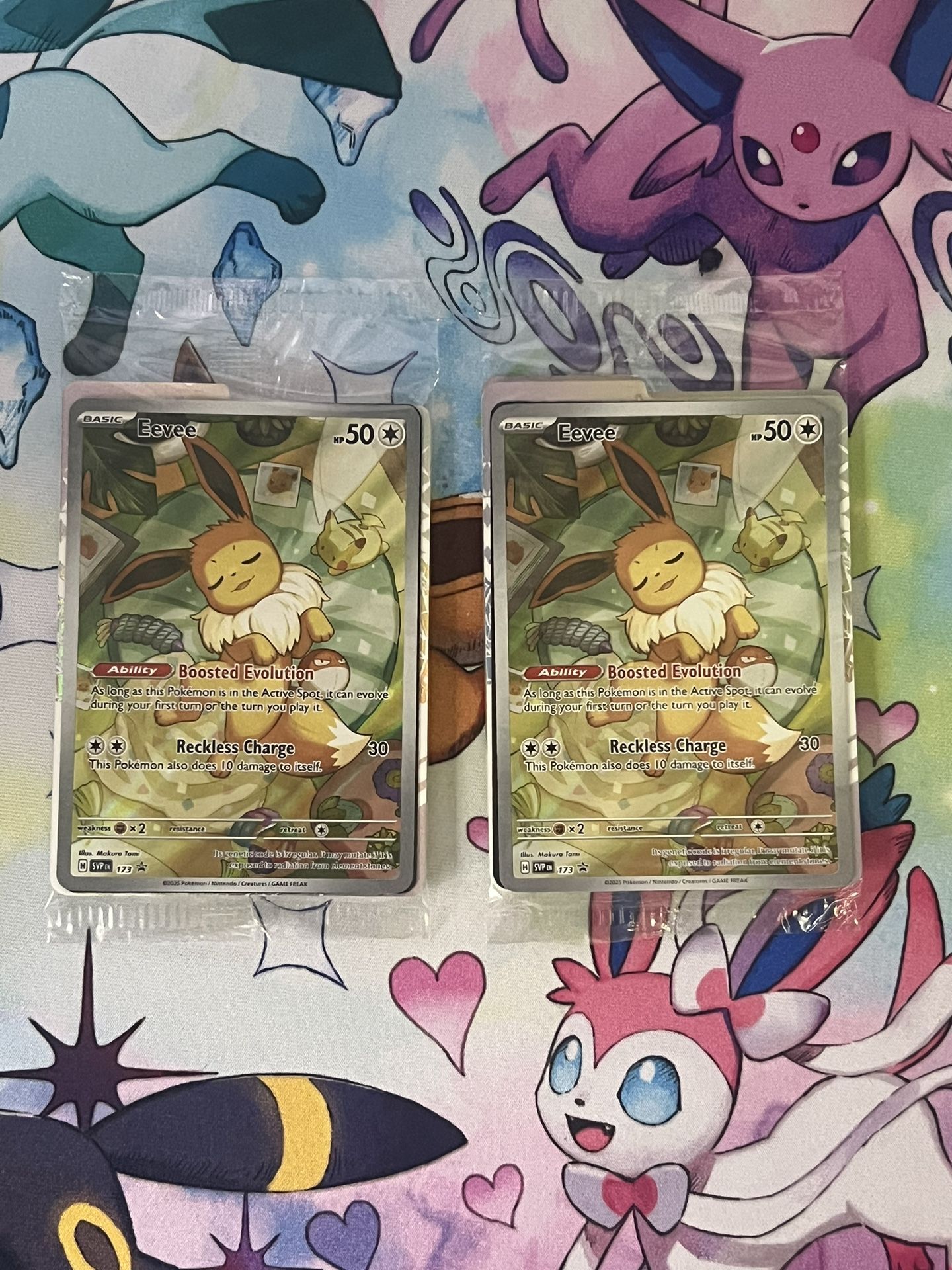Eevee Prismatic Evolutions Promo From Etb