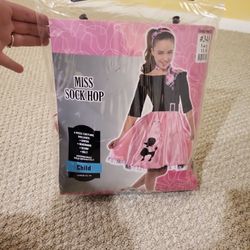 Child Size Large 12-14 Miss Sock Hop Costume