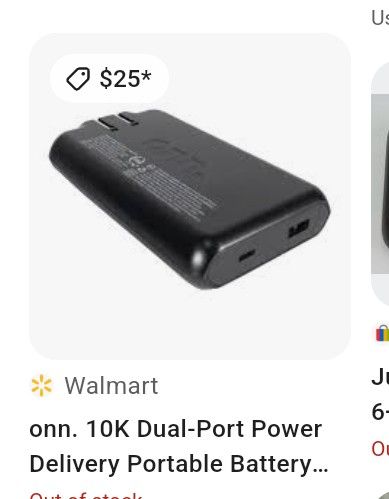 Onn Portable Battery Charger