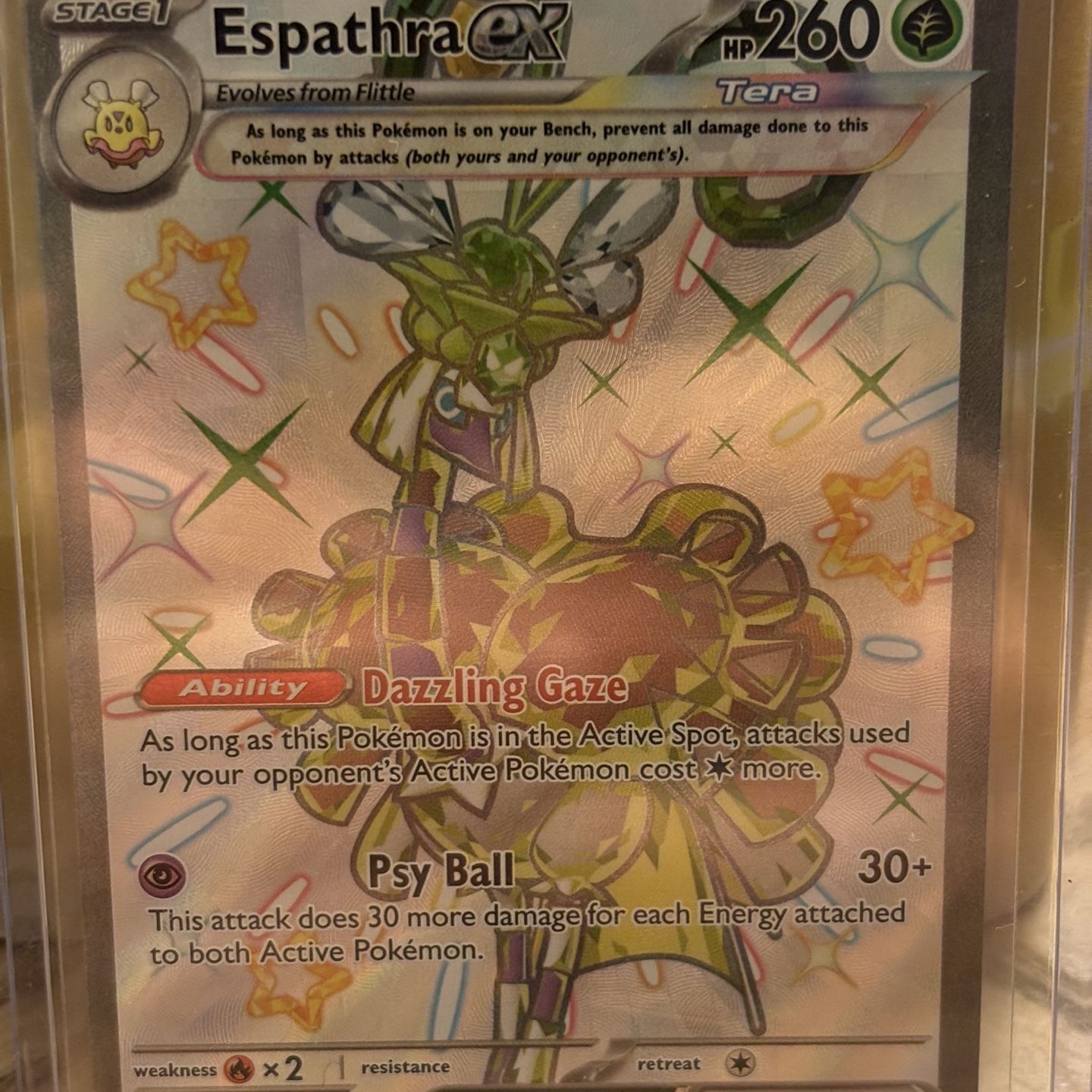 Espathra EX 214/091- Full Art Shiny - Paldean Fates - Pokemon TCG Card for Sale in Delmar, MD - OfferUp Espathra EX 214/091- Full Art Shiny - Paldean Fates - Pokemon TCG Card for Sale in Delmar, MD - OfferUp
